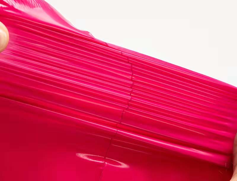 广安玫红色快递袋-05